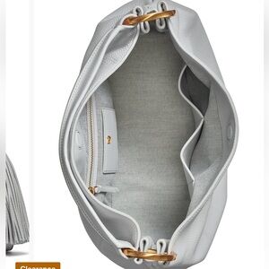 Donna Karan Glenwood Leather with Tussel Detail